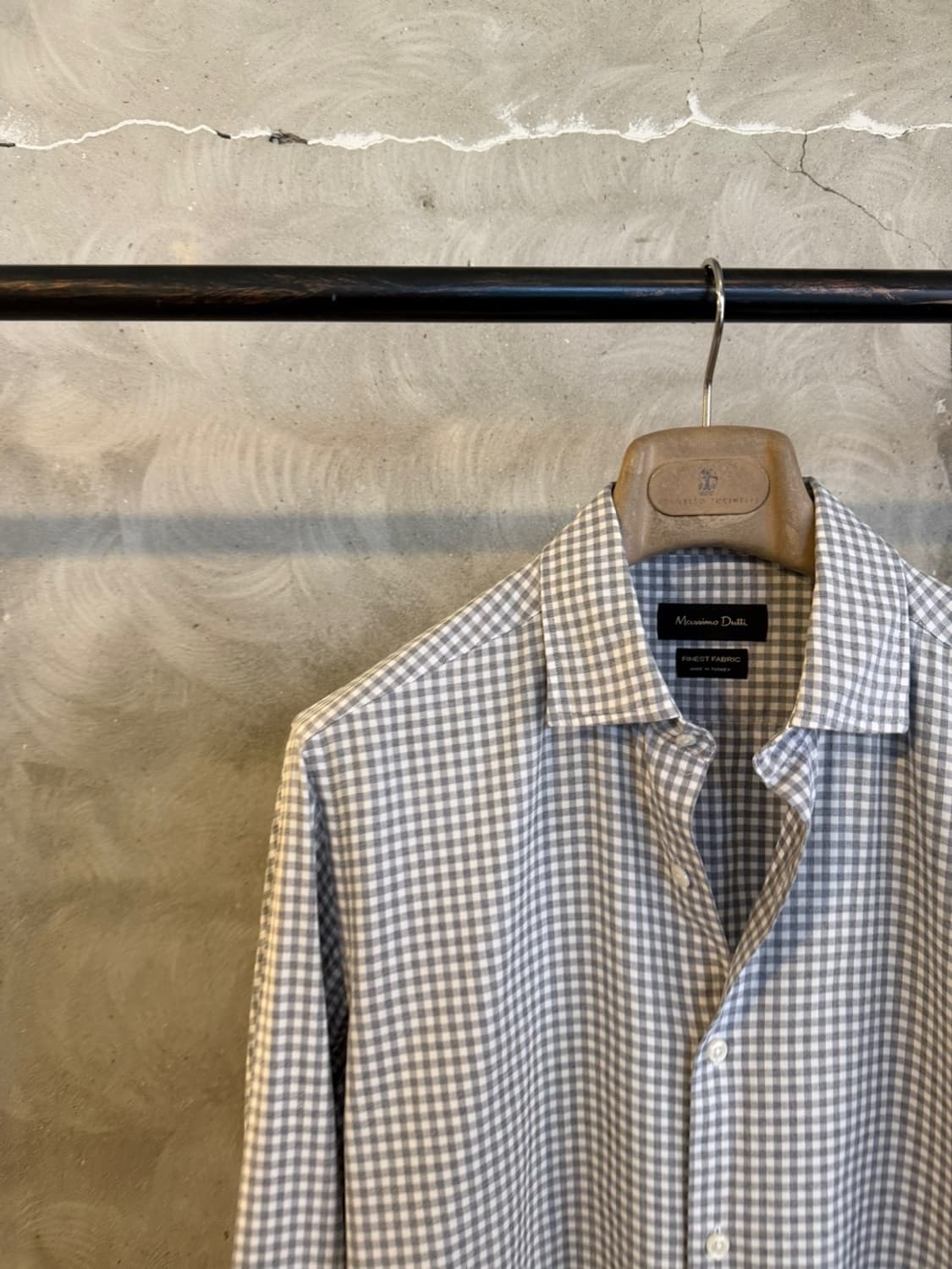 마시모두티 깅엄체크 셔츠 100 상품이미지2