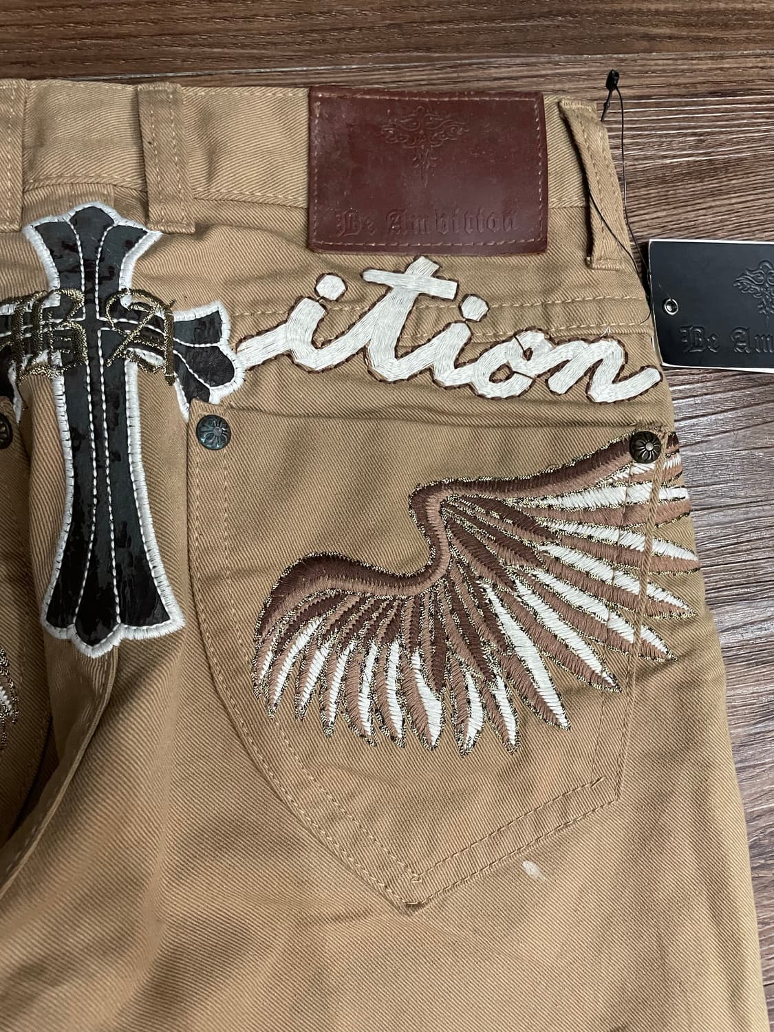 Be Ambition Cross Patch Wing Pants 상품이미지9