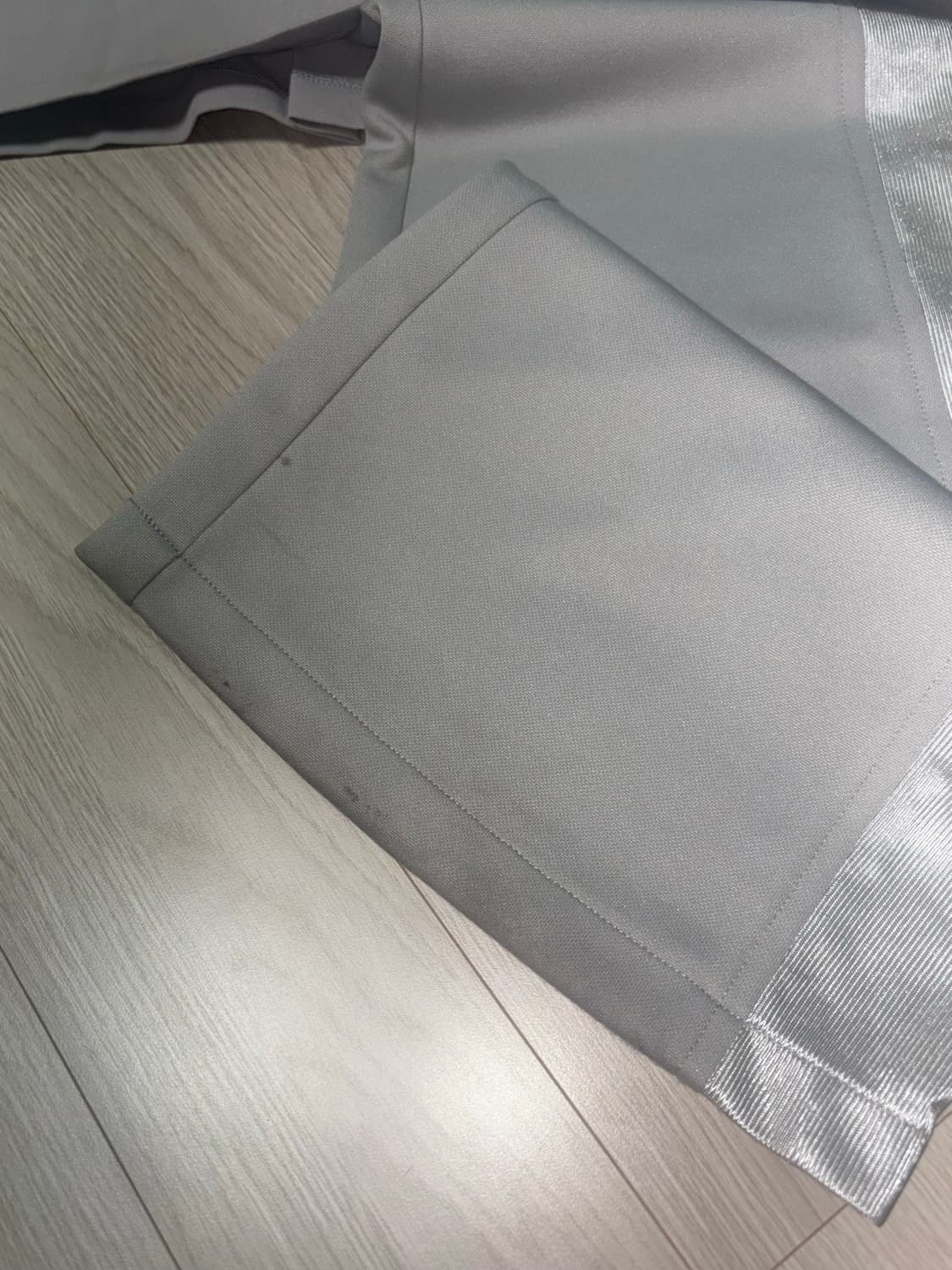 Ojos Jersey Pleats Skirt Pants / Grey 상품이미지4