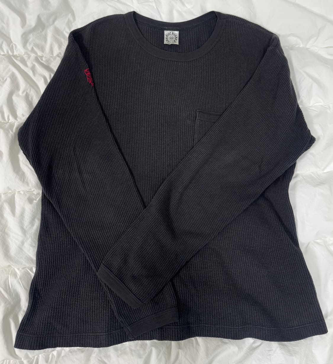 빈티지 크롬하츠 FuckYou 써멀 롱슬리브 상품이미지1