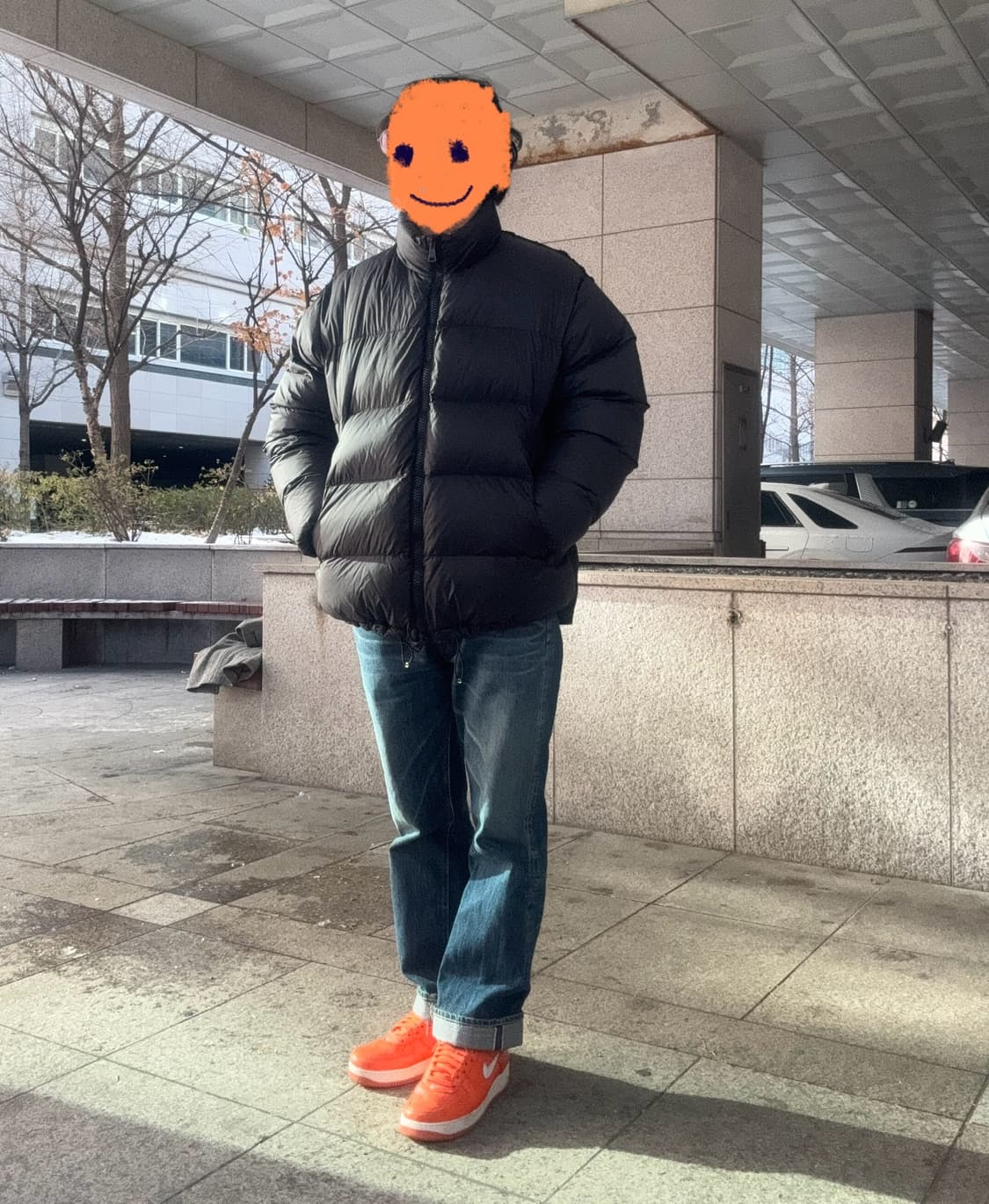 N°21 오버핏 다운 패딩(블랙) 상품이미지9