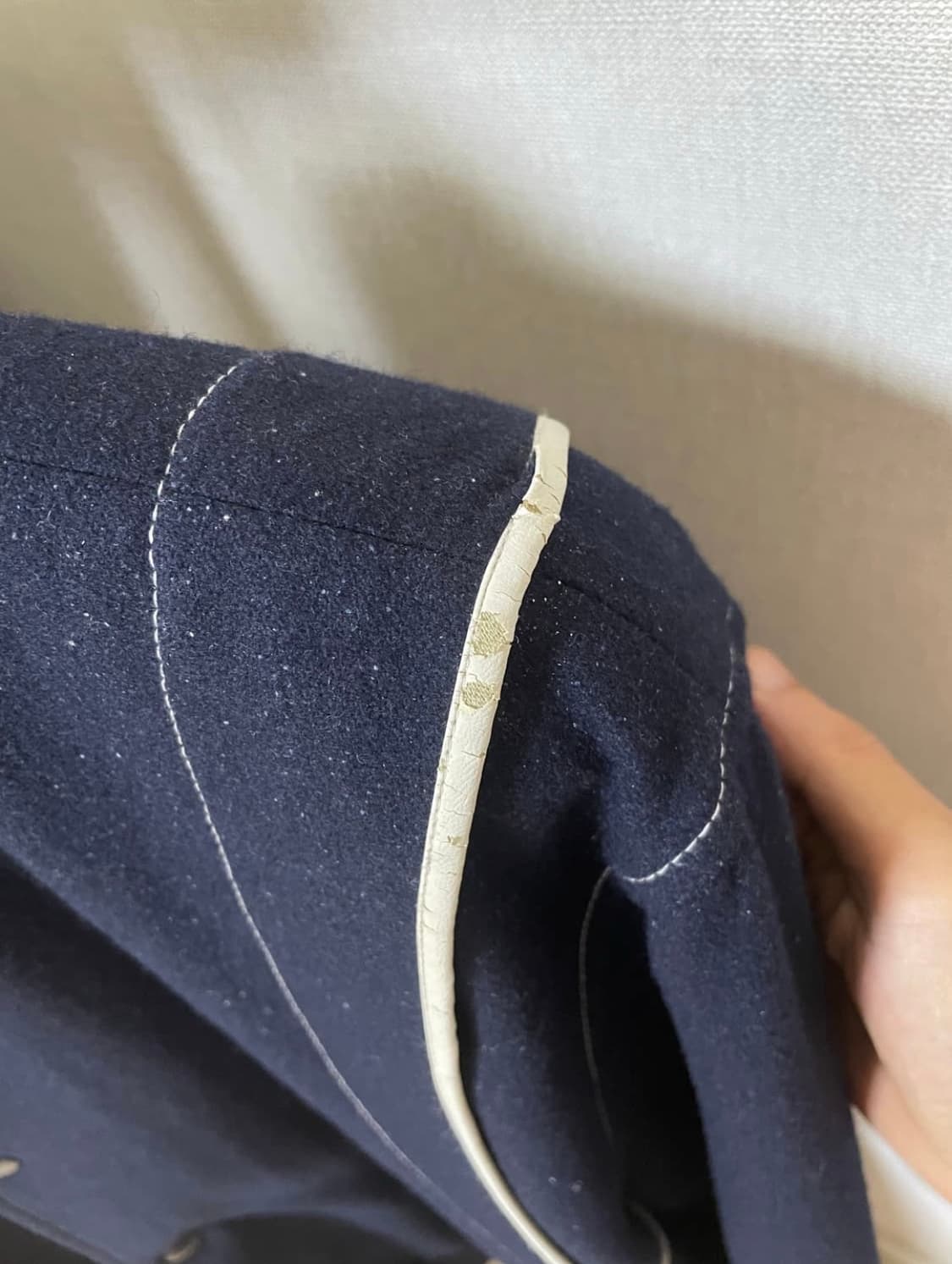 2사이즈) 라벨아카이브 베이스볼 점퍼 네이비 바시티 자켓 블루종 2 상품이미지9