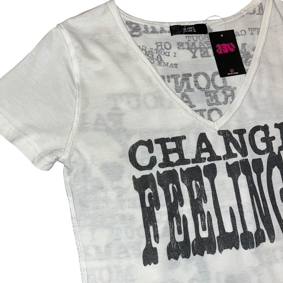 해골프린팅 거미줄 반팔티 y2k펑크갸루 상품이미지5