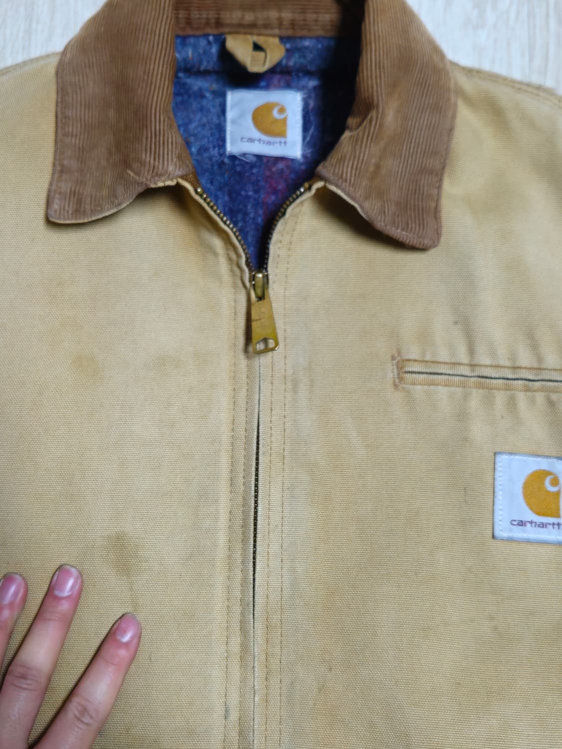 칼하트 디트로이트 자켓 j01 s사이즈 상품이미지2