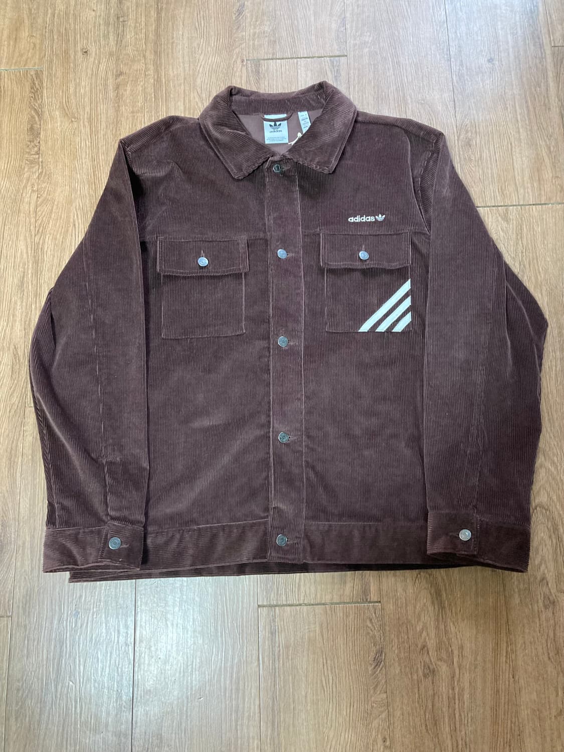 [2XL/XXL] 아디다스 코듀로이 자켓 / 쉐도우 브라운 상품이미지5