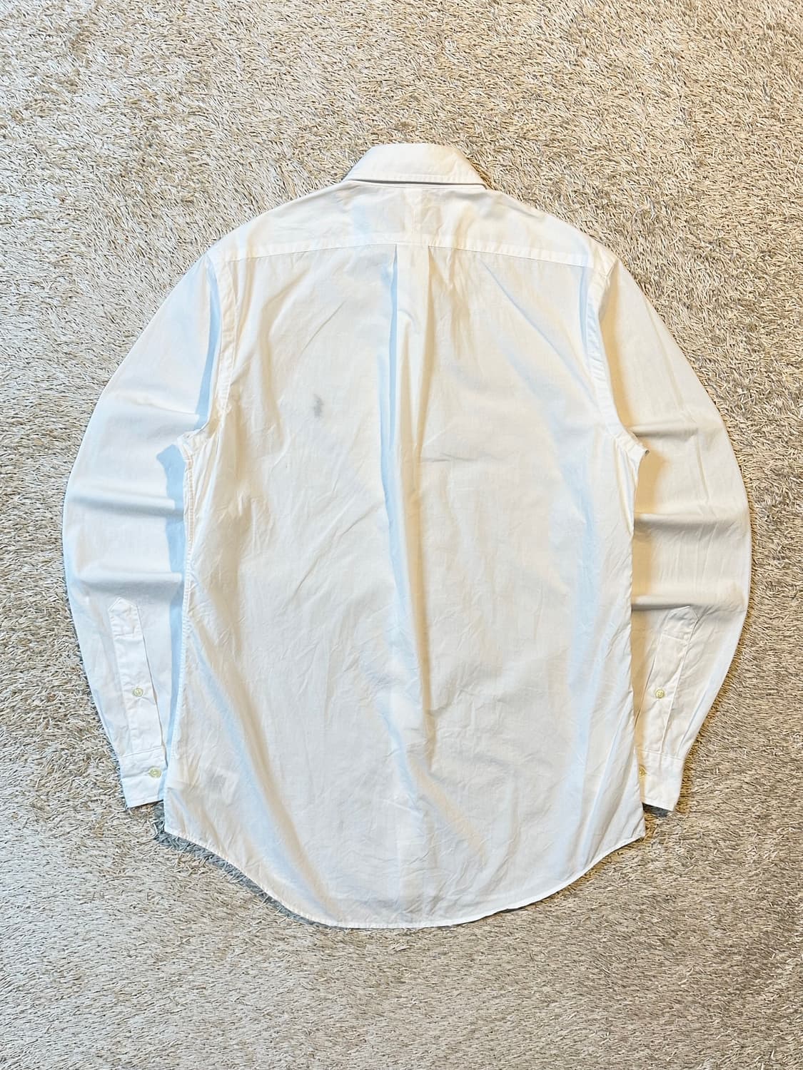 폴로 랄프로렌 신형 네이비포니 솔리드 셔츠 화이트 상품이미지2