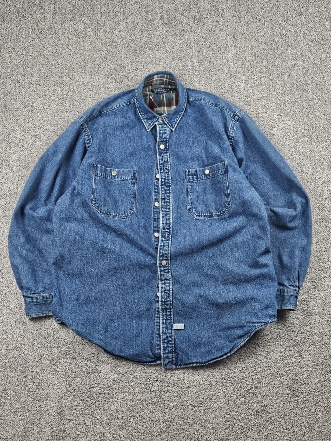 90's 폴로랄프로렌 데님 워크 셔츠 자켓 ( XL ) / 9993 상품이미지1