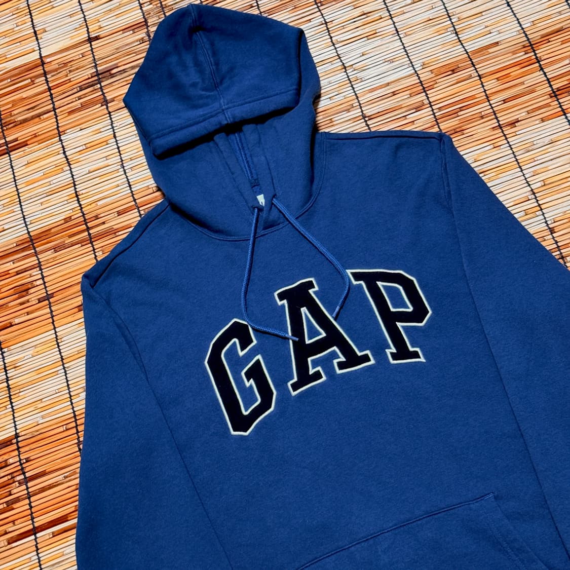 갭 GAP 청록 블루 후드티 L 상품이미지3
