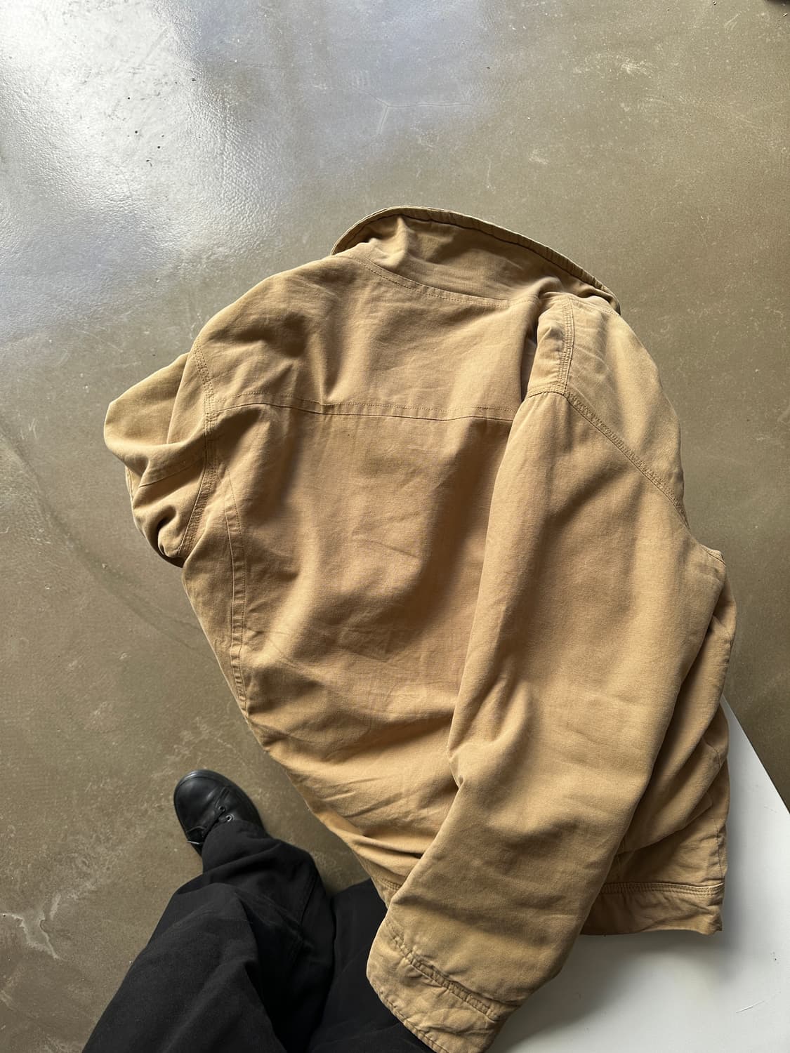 아메리칸 빈티지 워크 코튼 블루종 자켓 상품이미지5