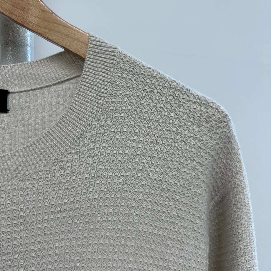 아페쎄 실크울 캐시미어 와플 니트 원피스 상품이미지3