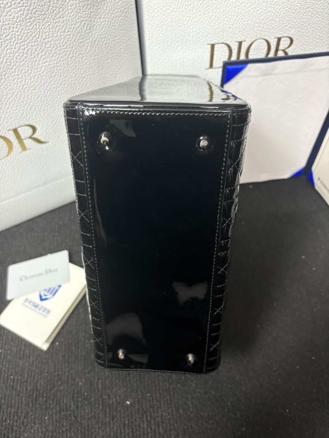 디올 페이던트 레이디백 은장 미듐 상품이미지7