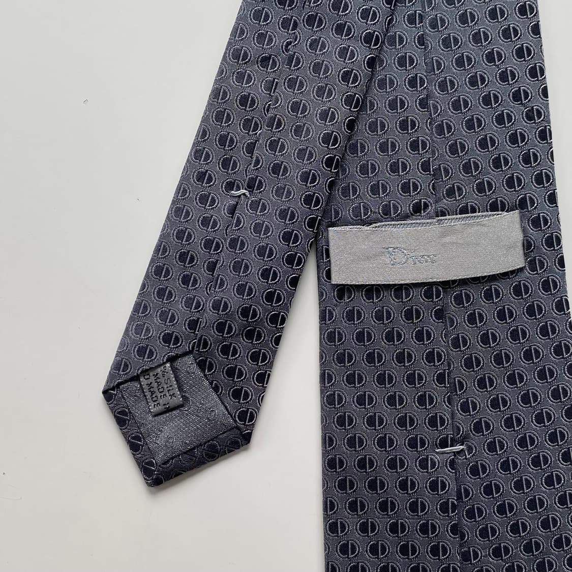 신형 디올(Dior) CD모노그램 넥타이 정품 명품 8.2cm 상품이미지6