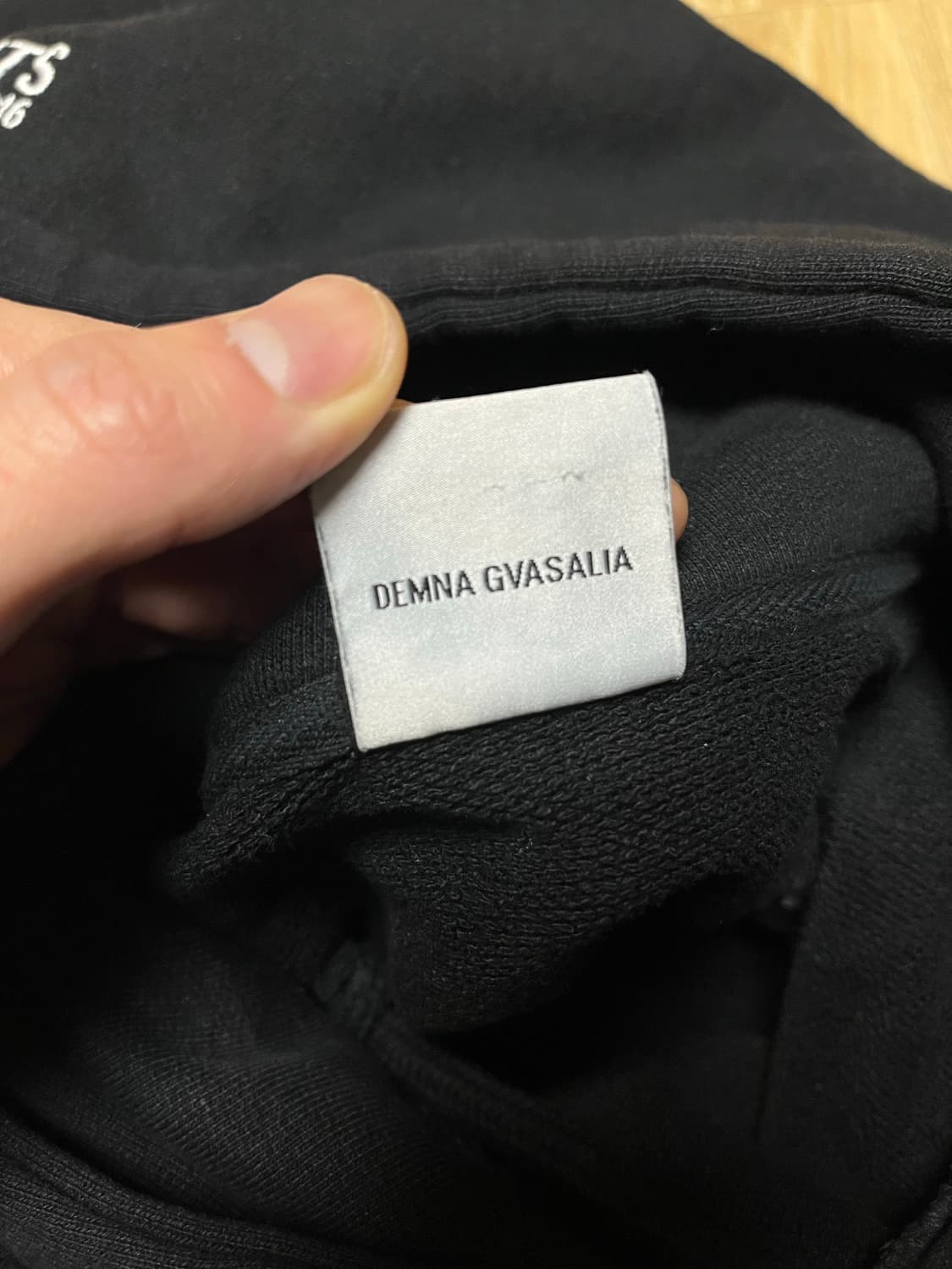 [L] 16ss 베트멍레터링 후드 OG 상품이미지6