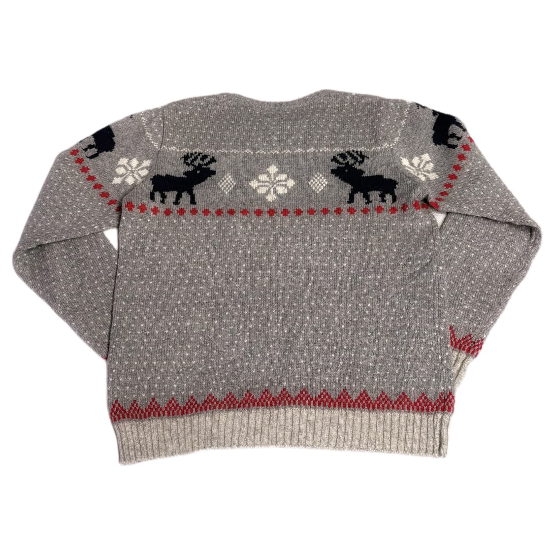 일본 빈티지 cp creparatory 노르딕 패턴 울 니트  상품이미지2