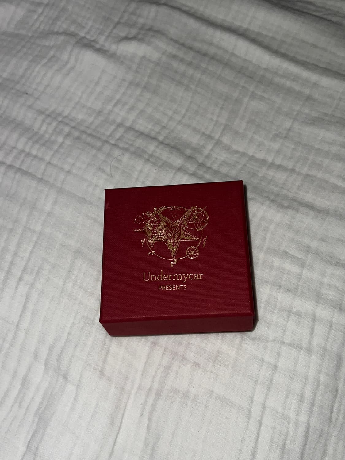 언더마이카 x 에모스탠스클럽 스컬 크라운 링 블랙  상품이미지4