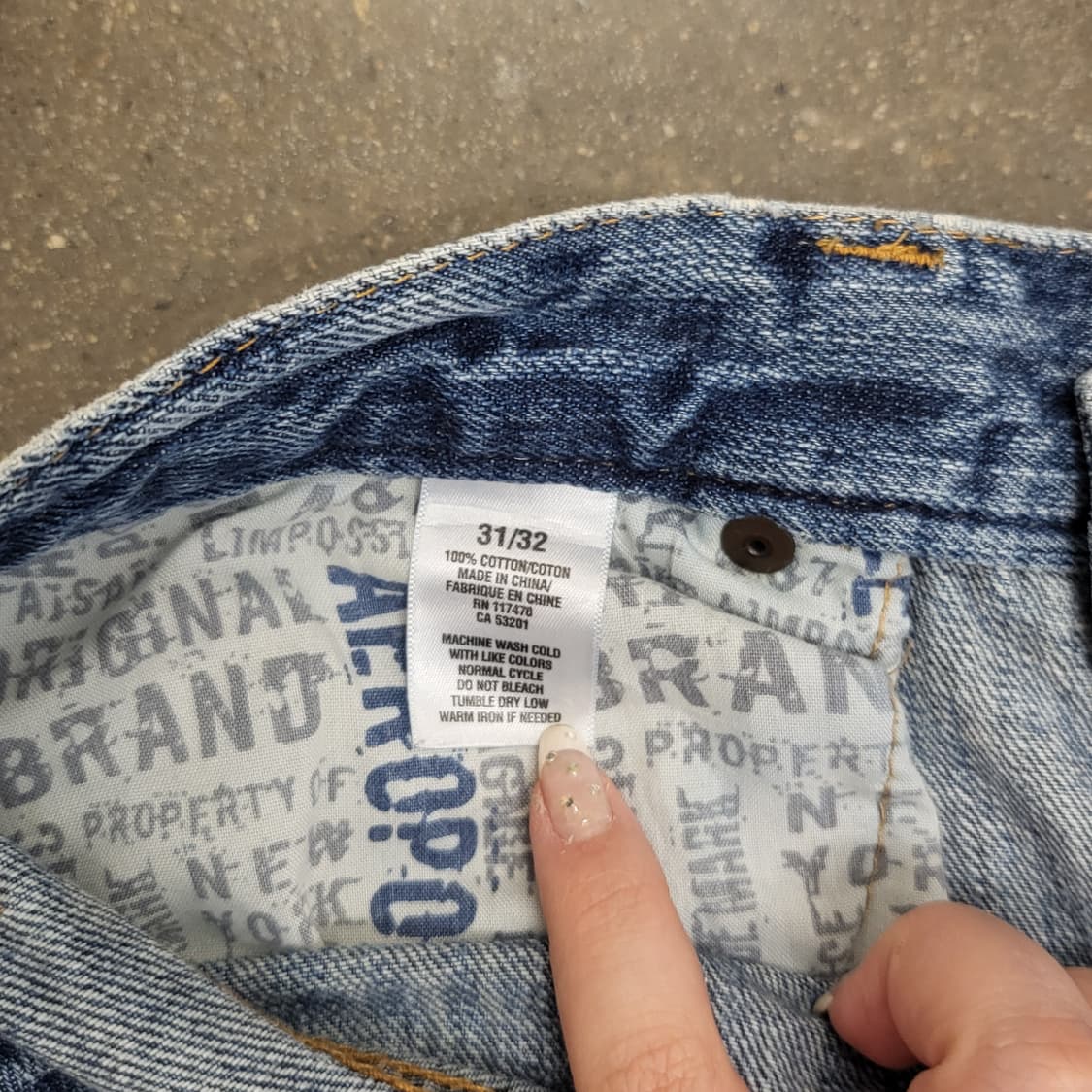 Aeropostale 빈티지 워시드 데님 슬림부츠컷 상품이미지10