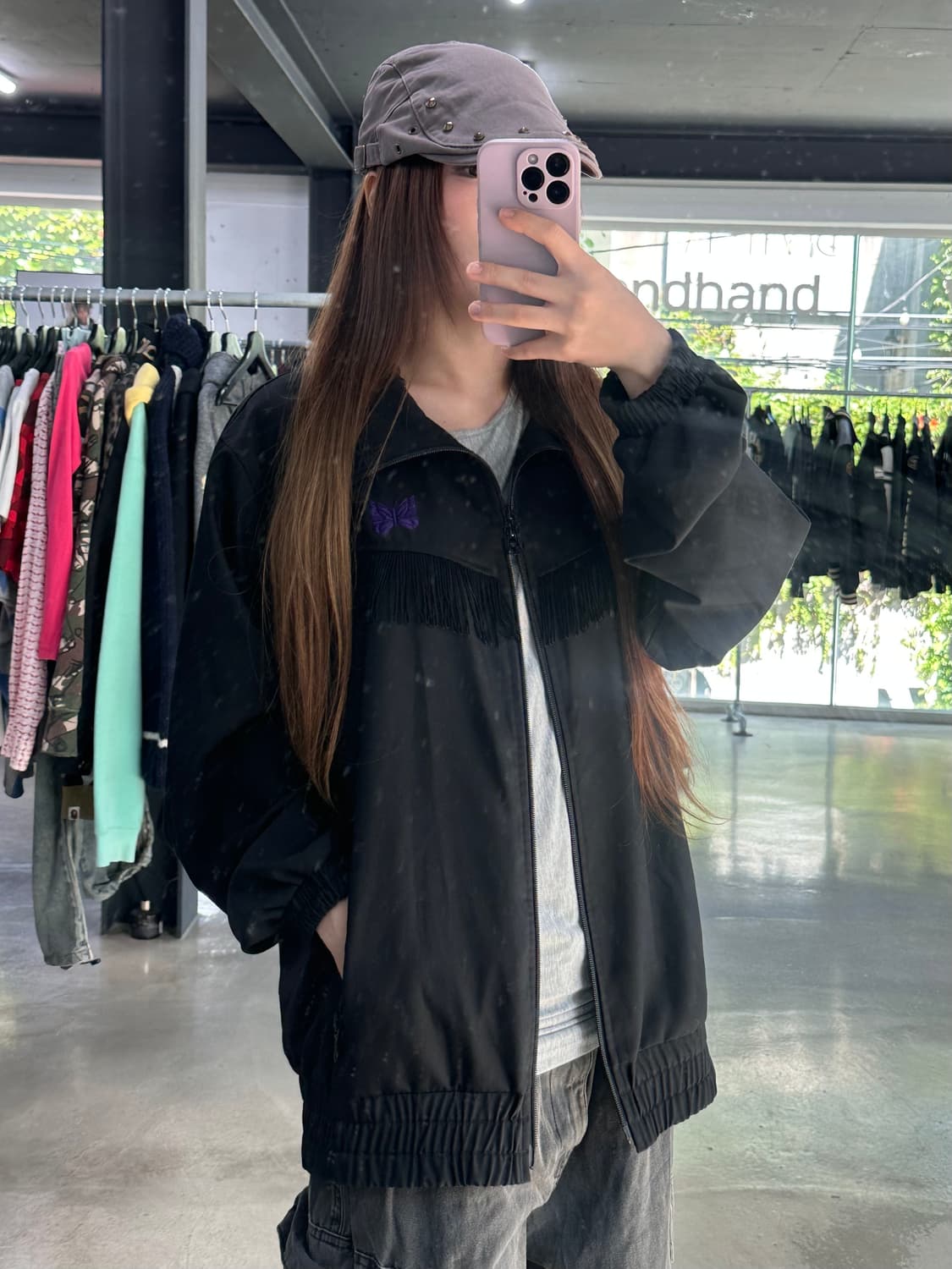 니들스 프린지 트랙자켓져지 상품이미지2