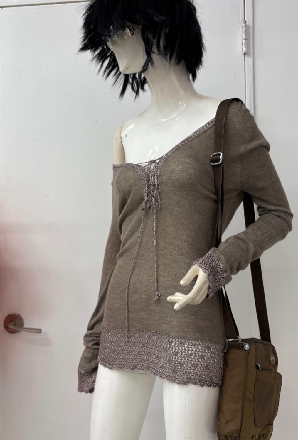 아이디빈티지 id빈티지 갸루 니트  상품이미지1