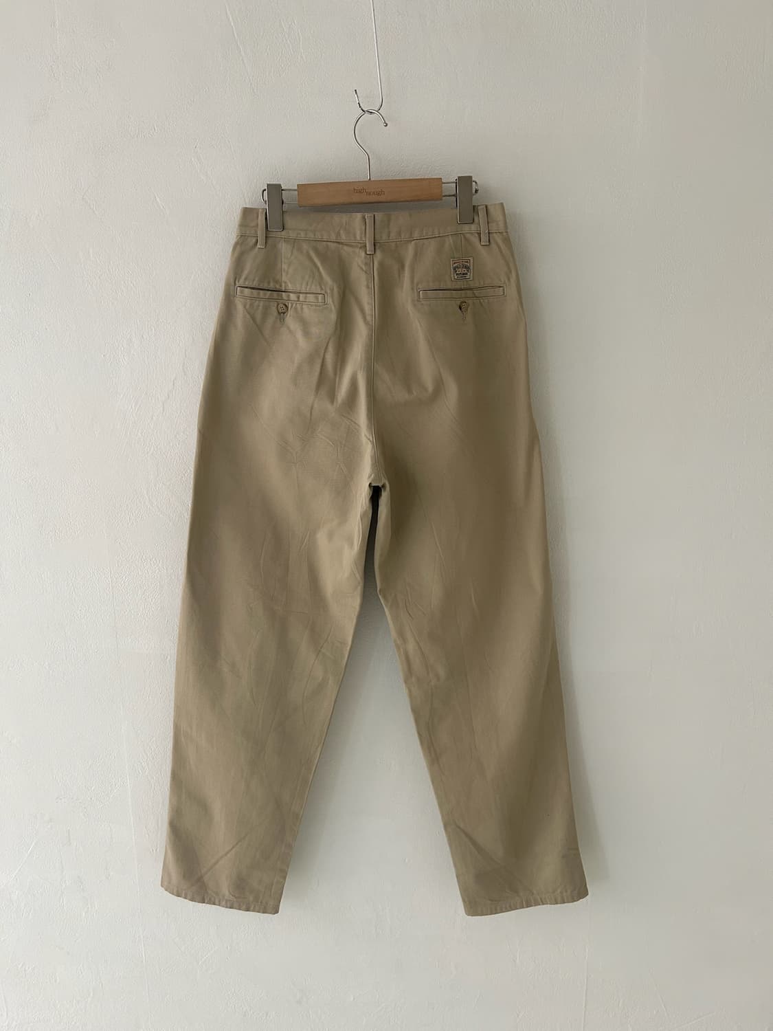 80-90's old label polo 2tuck chino pant. 상품이미지8