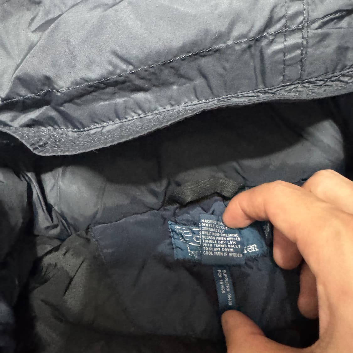 폴로 다운패딩 M사이즈  상품이미지5