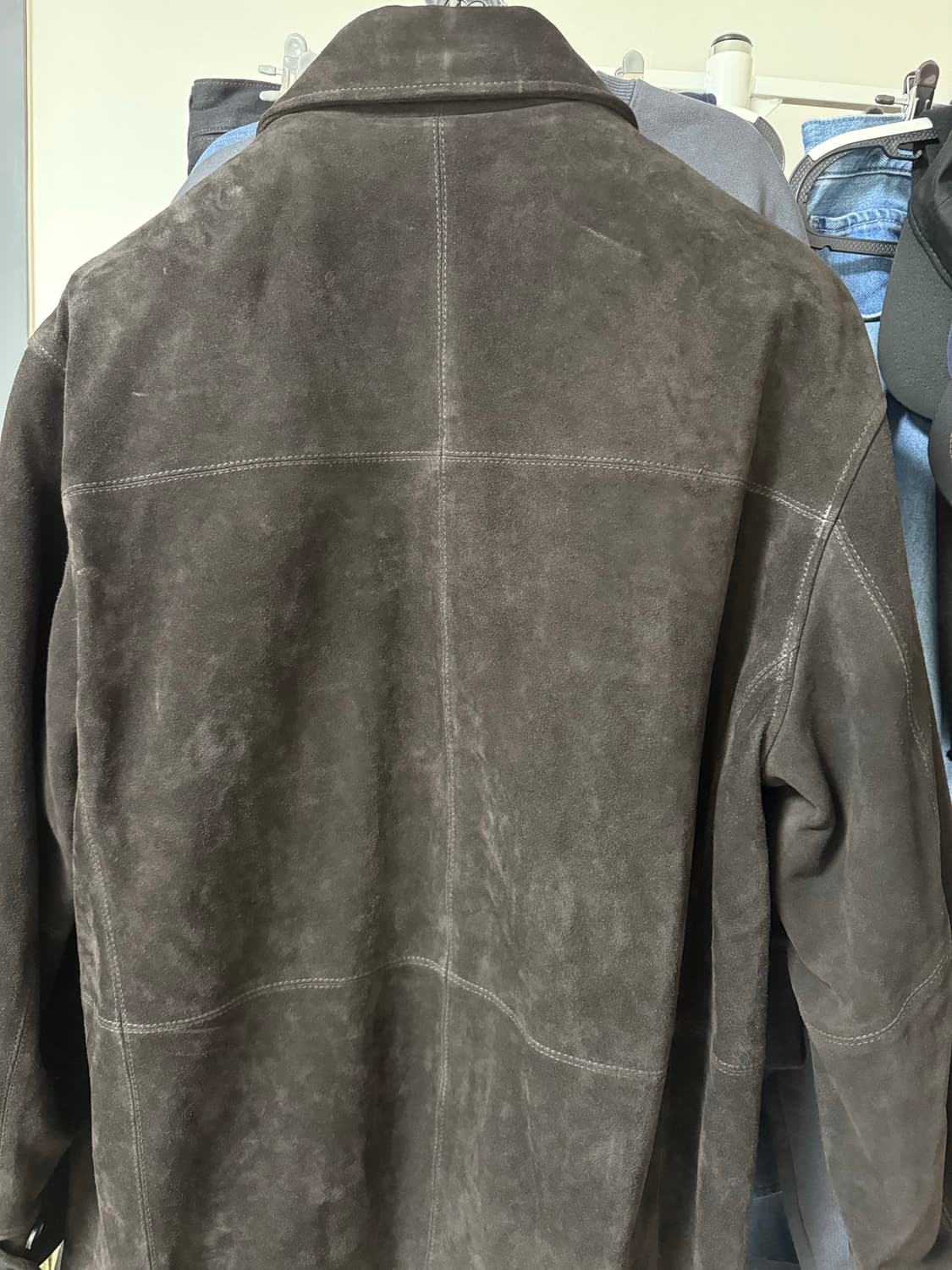 쿠어 25fw 스웨이드 카코트 상품이미지3