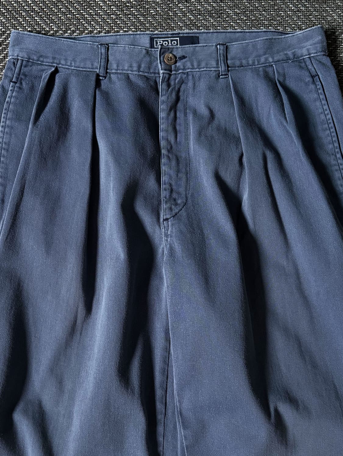 (31) 90s 폴로 랄프로렌 더블 플리츠 치노 팬츠 상품이미지2