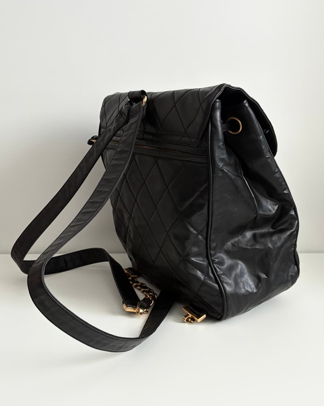 CHANEL 샤넬 빈티지 백팩 감정서포함 상품이미지6