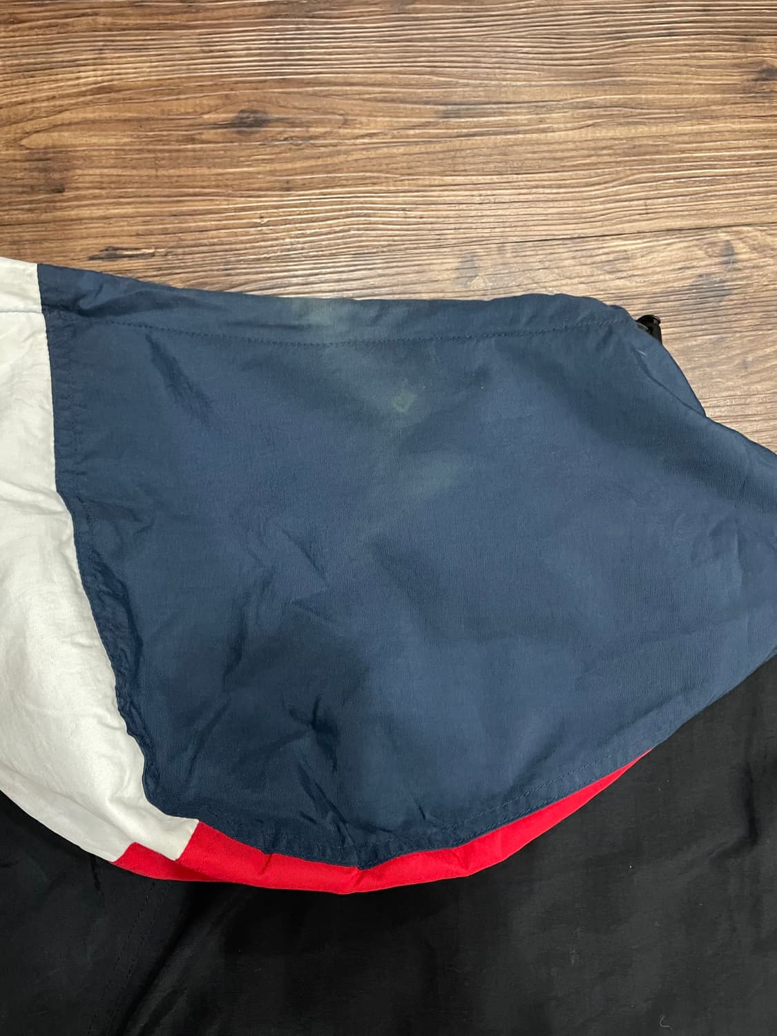 (유일매물) 90s 타미힐피거 빅플래그 나일론쉘 올드스쿨 자켓 블랙 상품이미지10