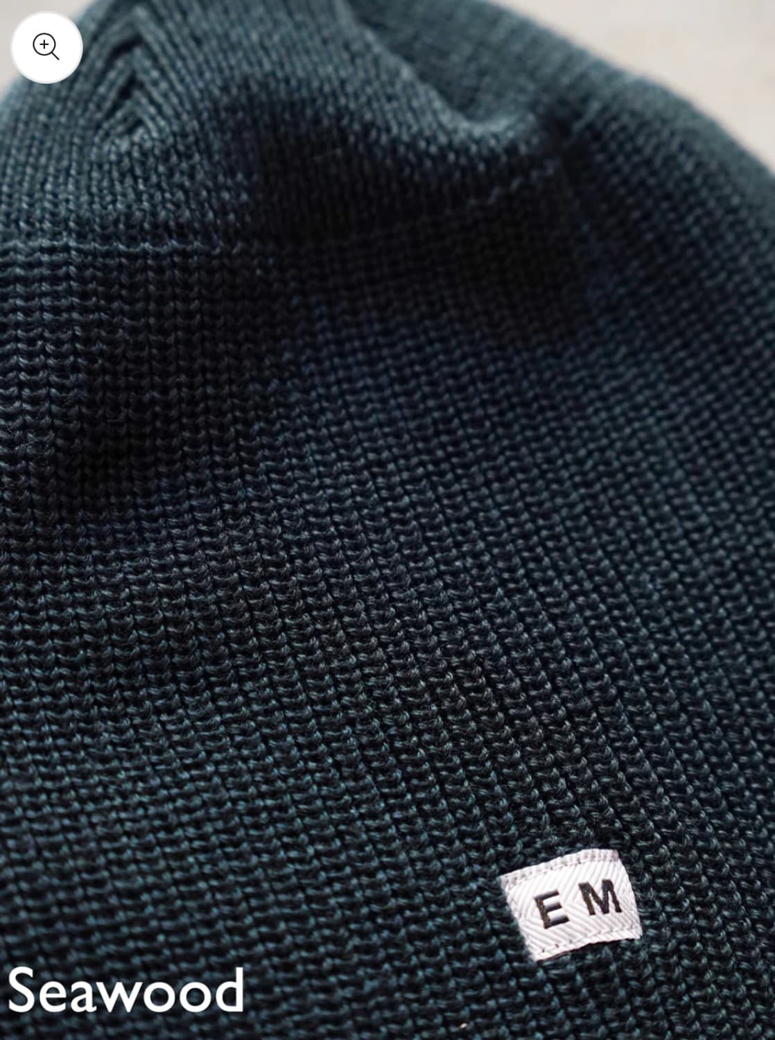 엔즈앤드민즈 숏 와치캡 seaweed컬러 비니 판매 상품이미지3