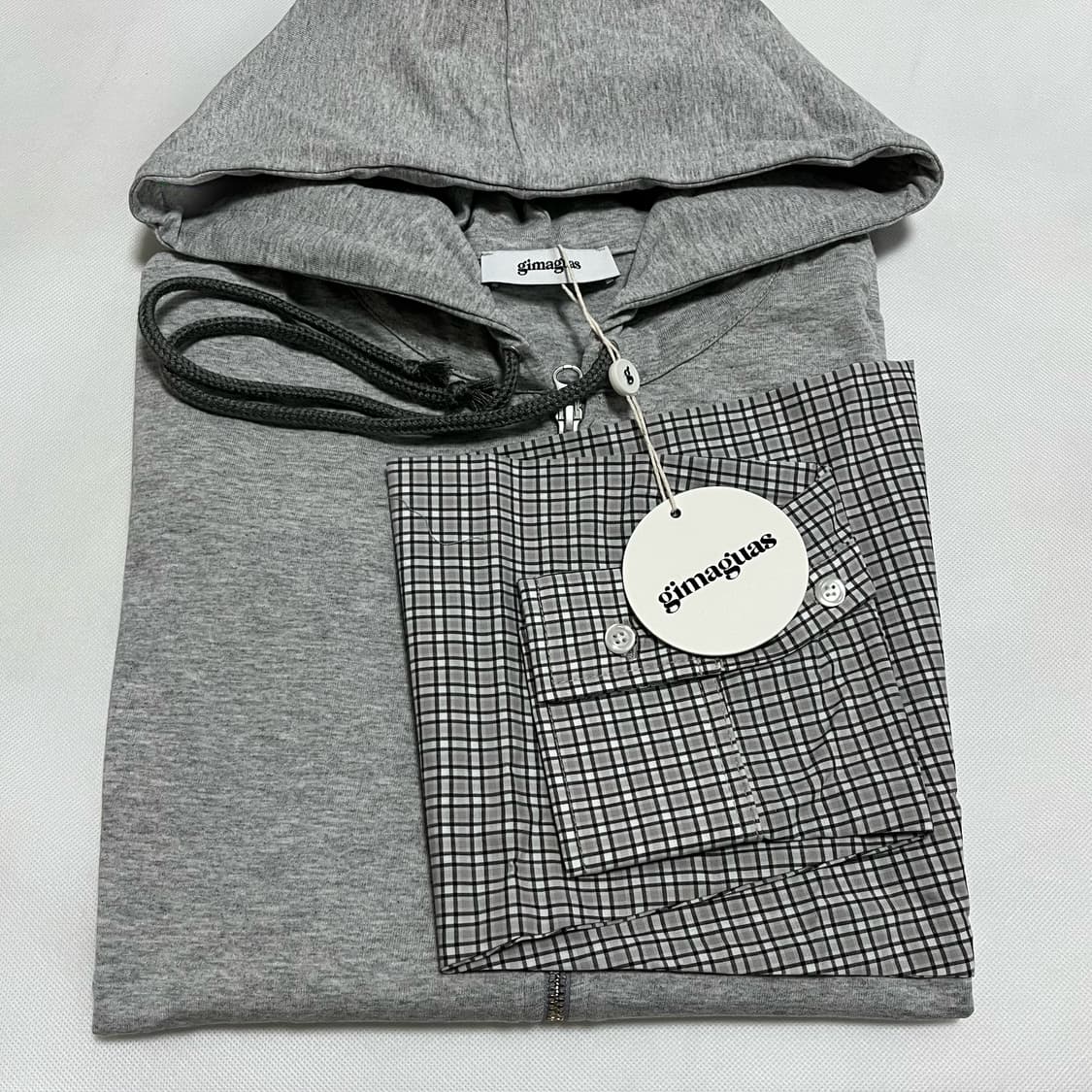 [L]기마구아스 Cecile 셔츠 후드 집업 상품이미지1