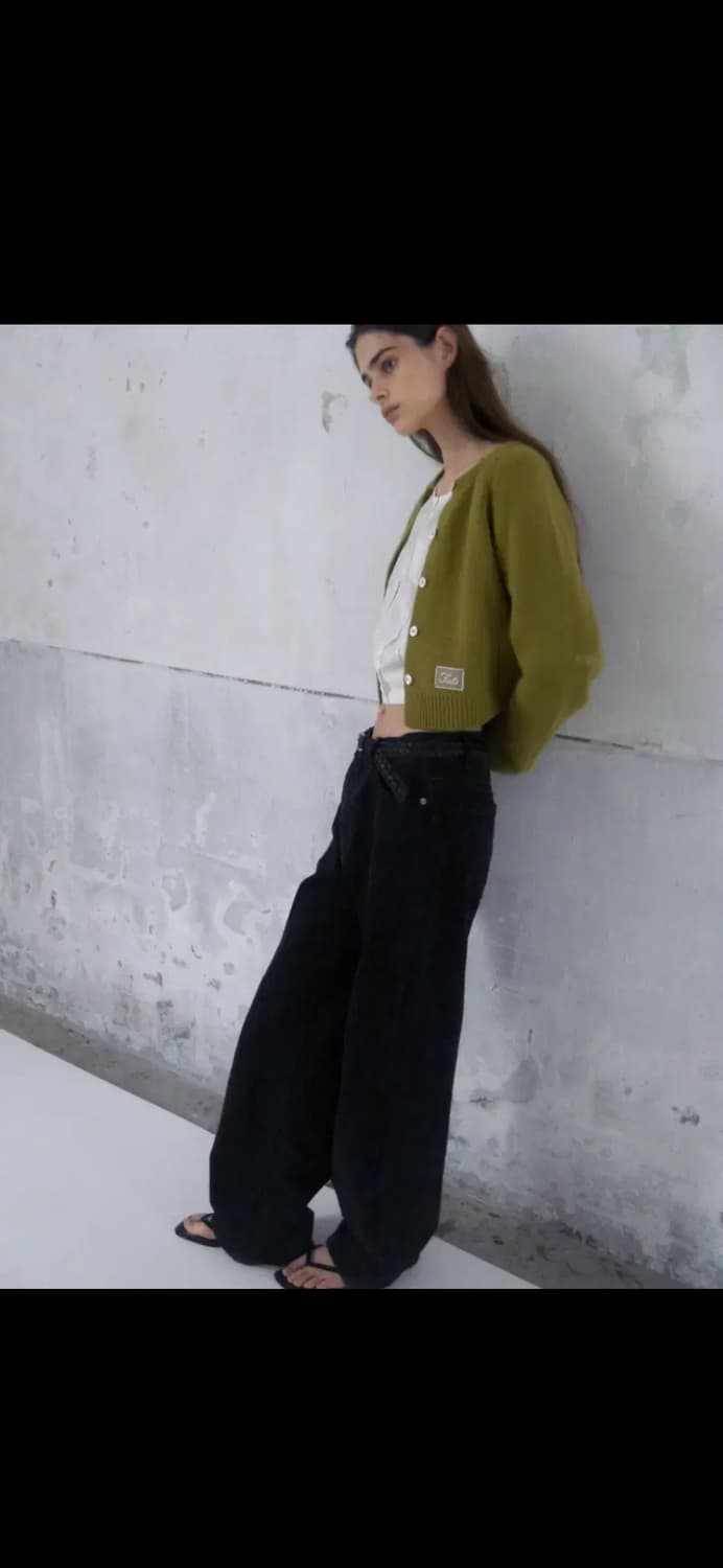 (1회착용) 포에토 powder cardigan 파우더 가디건 상품이미지4