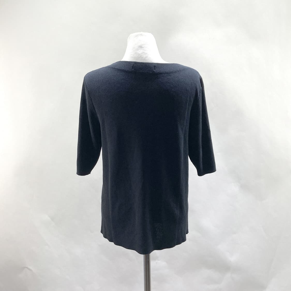 모르간 2024 여성반팔니트티 진네이비 최상 95 상품이미지3