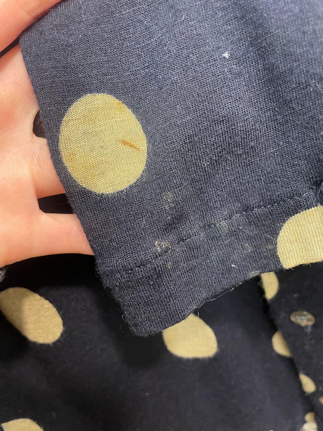 준야와타나베 꼼데가르송 도트 가디건 상품이미지8