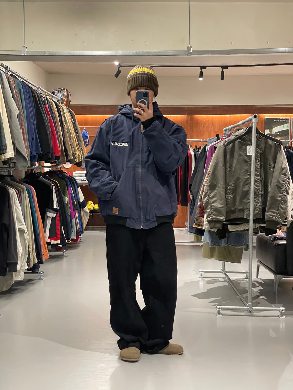 빈티지 엑티브 후드 자켓   상품이미지3