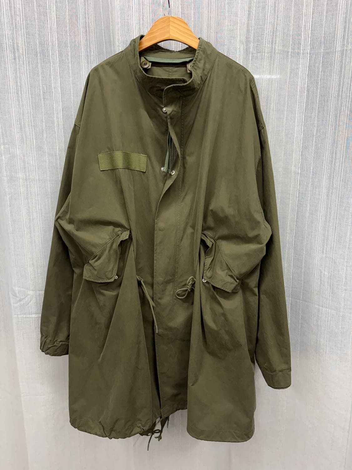 라퍼지스토어 m65 밀리터리 피쉬테일 개파카 야상 자켓 상품이미지4