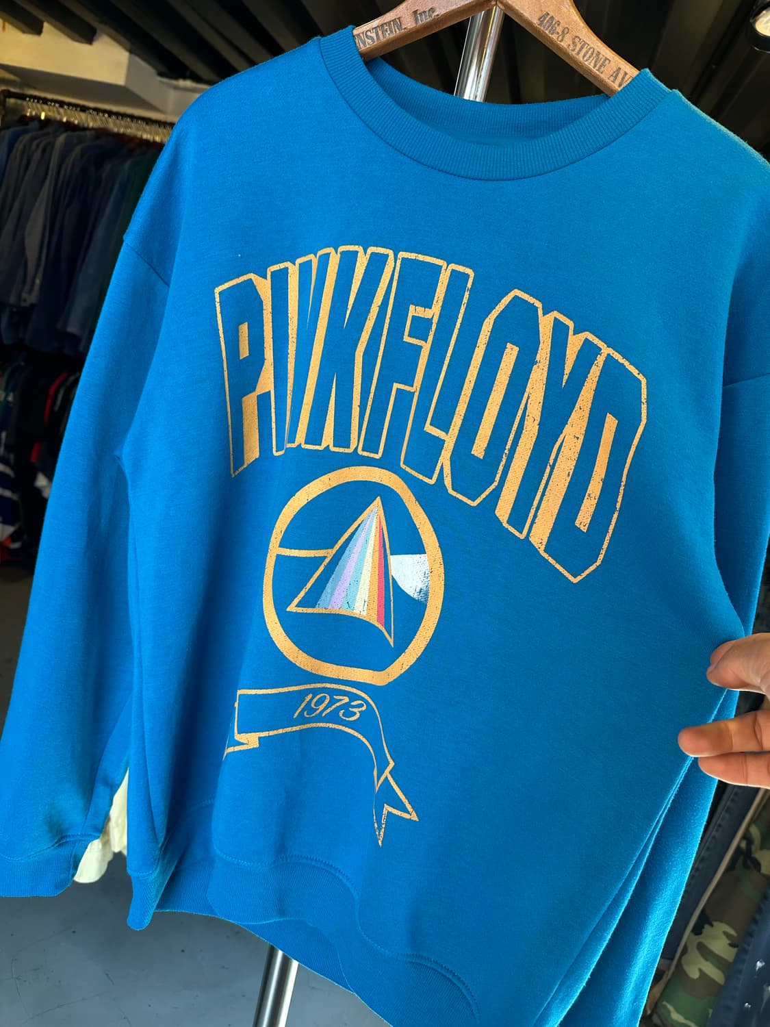 핑크플로이드 락밴드 프린팅 스웻셔츠 상품이미지3