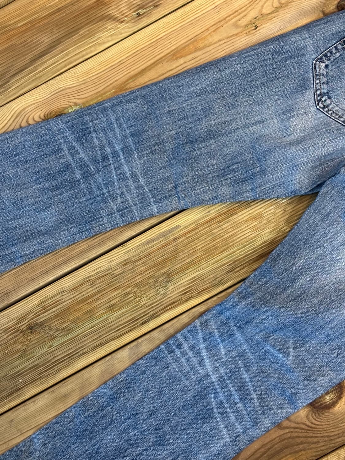 Levi’s 527 부츠컷 데님 팬츠 | 라이트 인디고 워싱 상품이미지9
