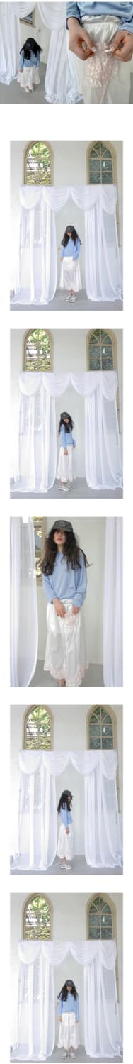 ribbon frill cake skirt 상품이미지2