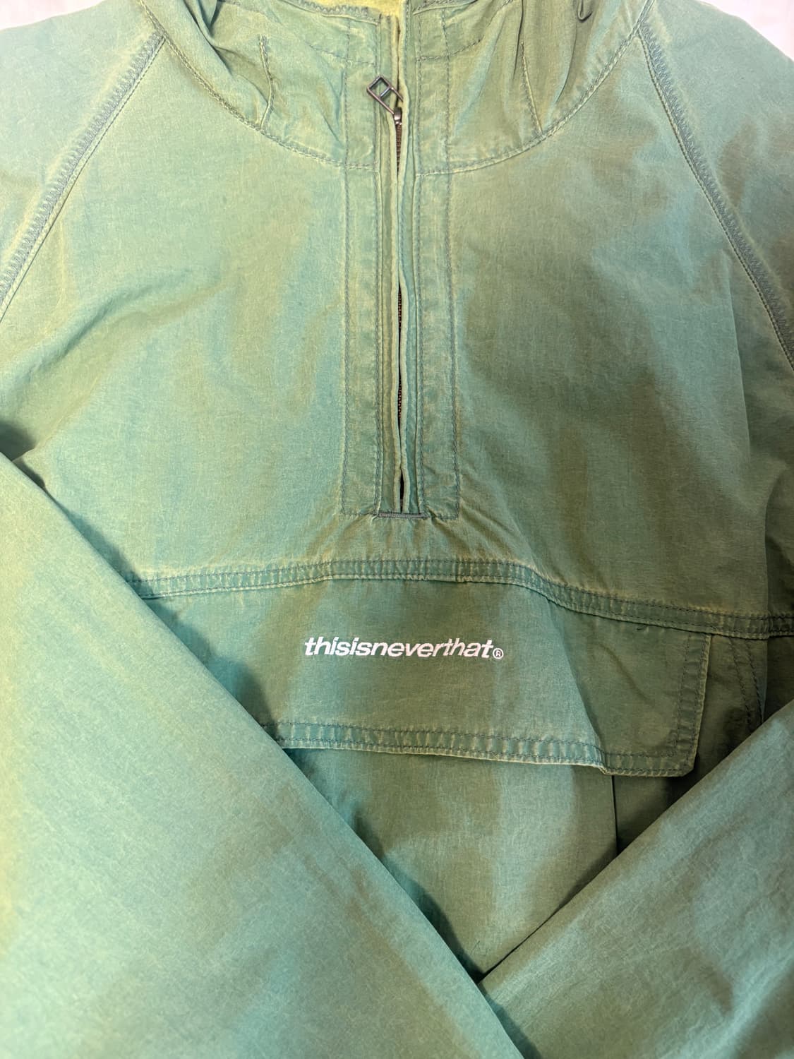 Thisisneverthat 아노락 자켓 라이트 그린 상품이미지6