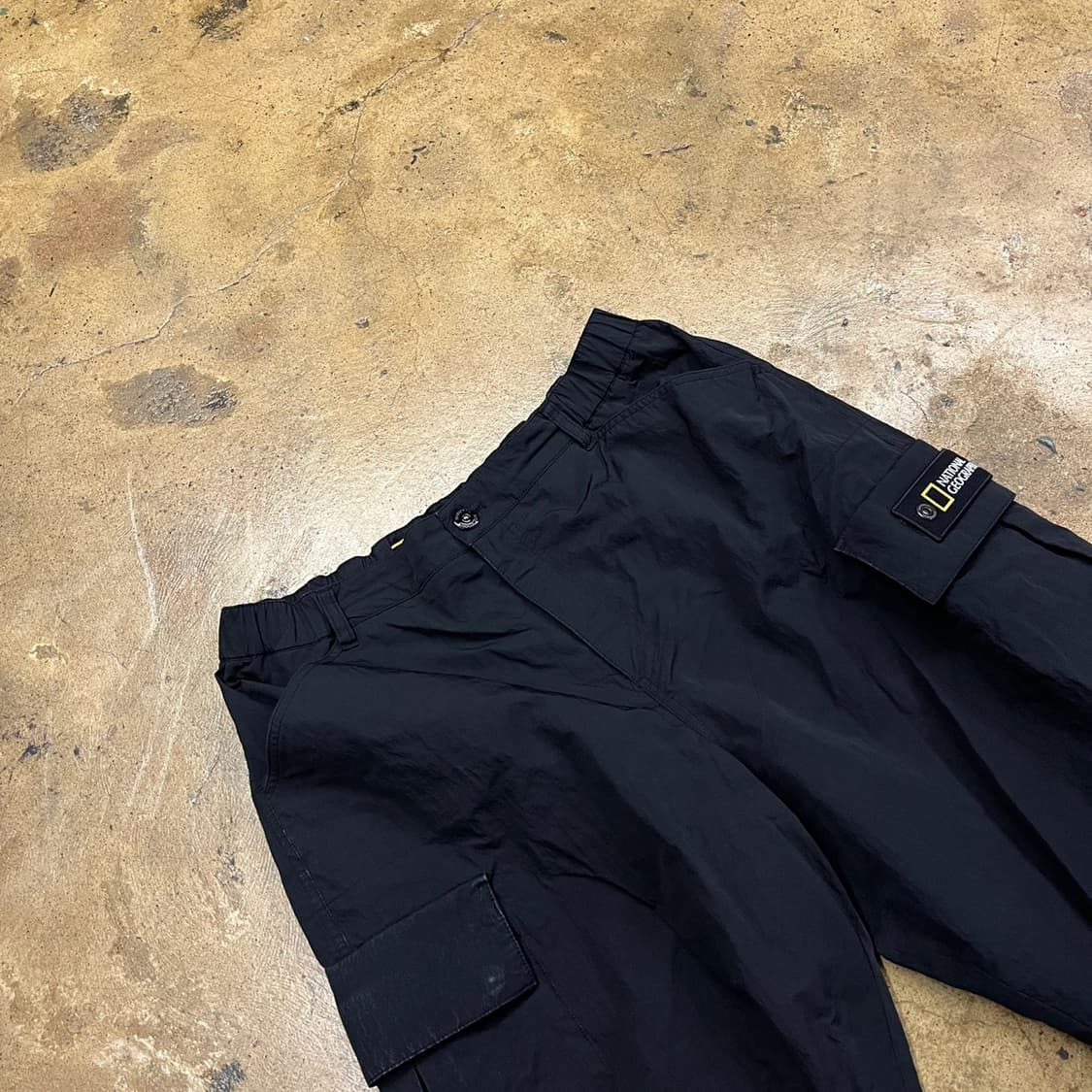 [정품/91] 내셔널지오그래픽 시티 캐주얼 오버 배기핏 팬츠 b8 상품이미지1