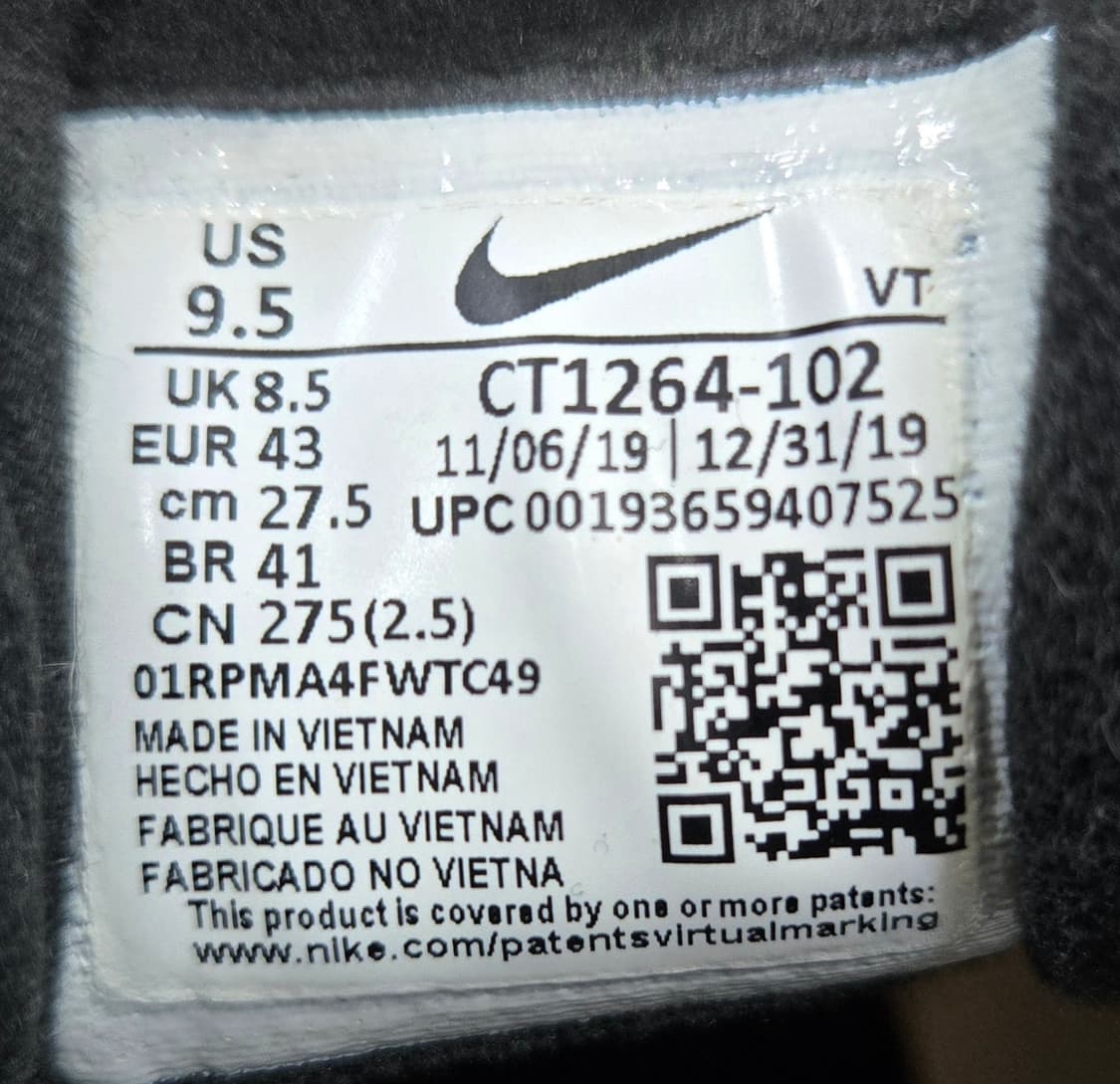 나이키 275mm-  에어맥스 270 리액트 화이트 블랙 상품이미지7