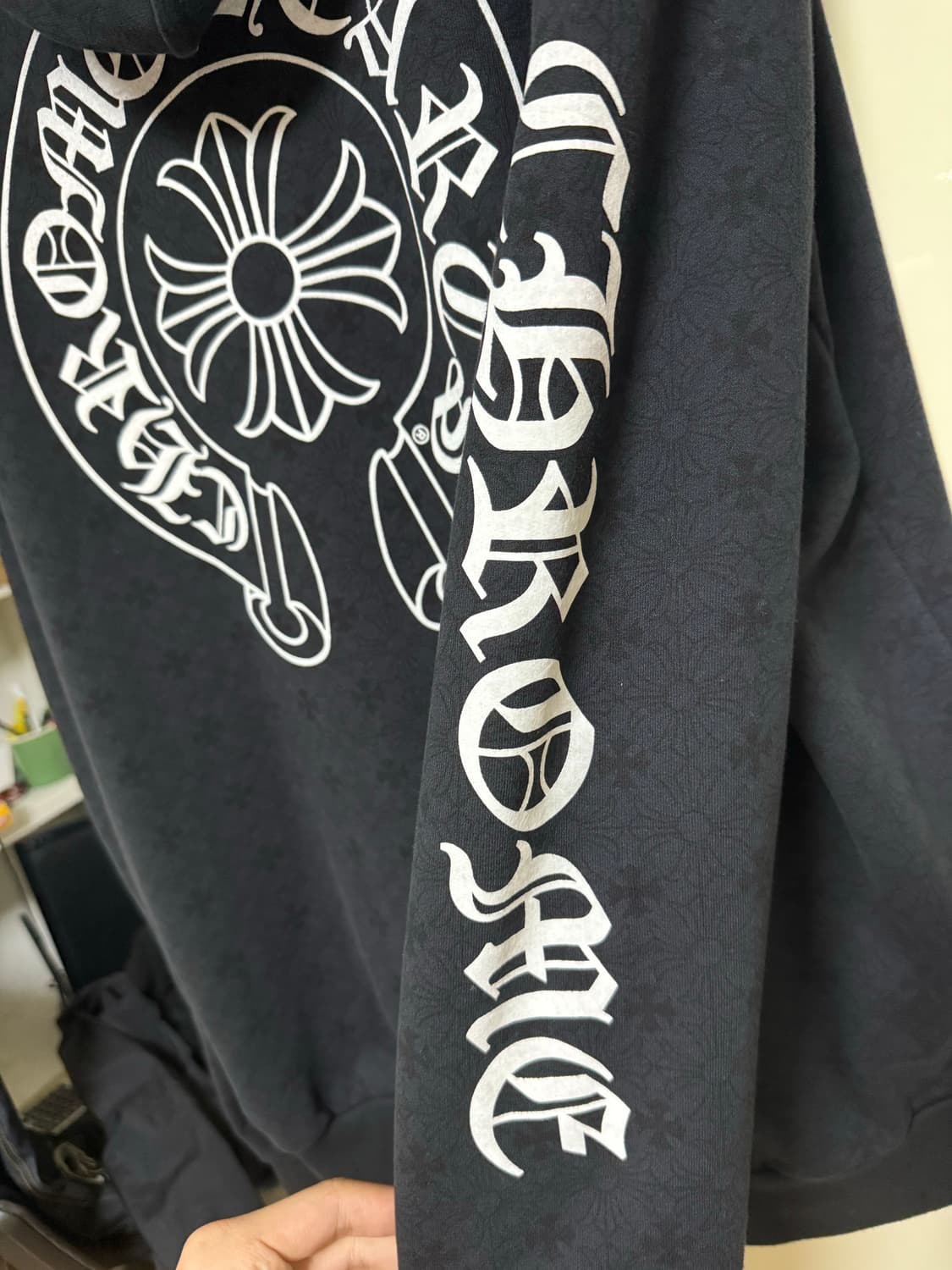 XL 크롬하츠 플러스 풀오버 모노그램 후드집업 상품이미지6