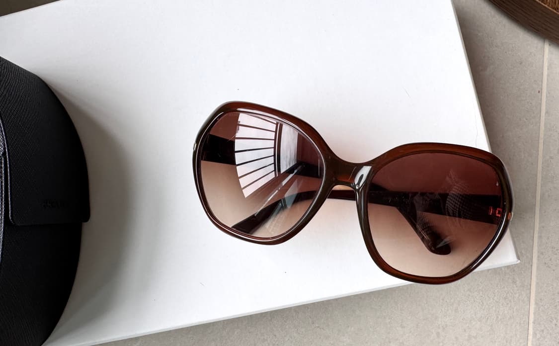 PRADA 선글라스 SPR14N 브라운 상품이미지5