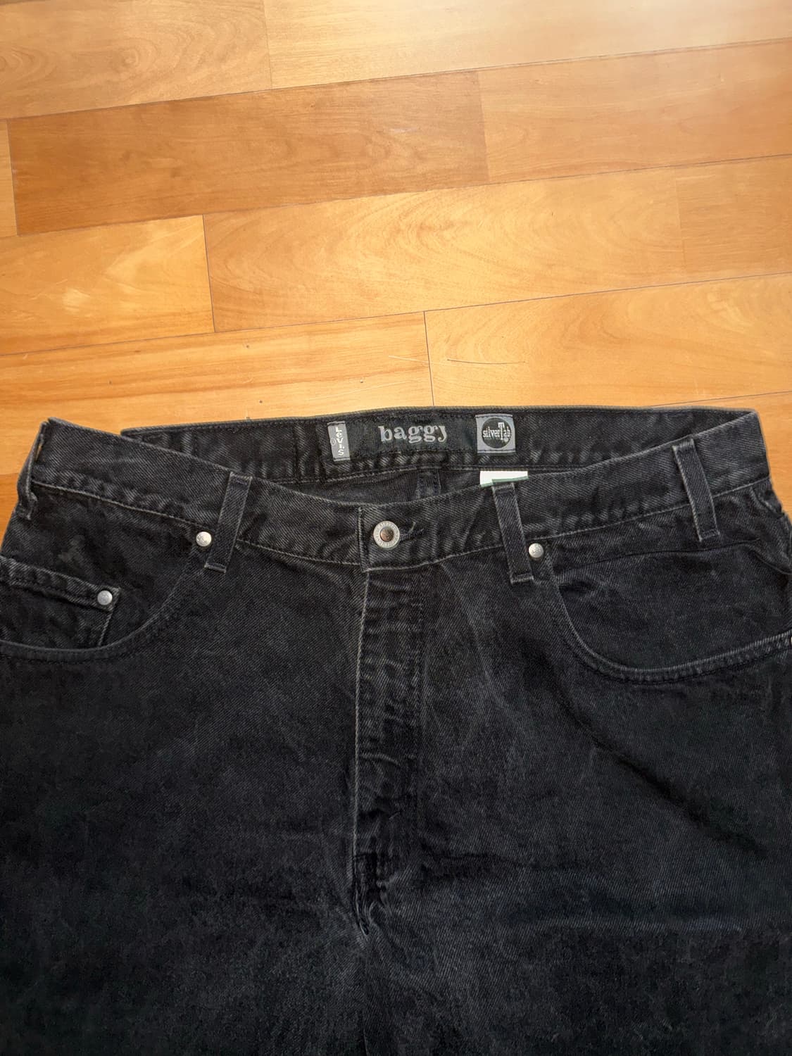 Levi’s SilverTab – BAGGY (washi black) 상품이미지2