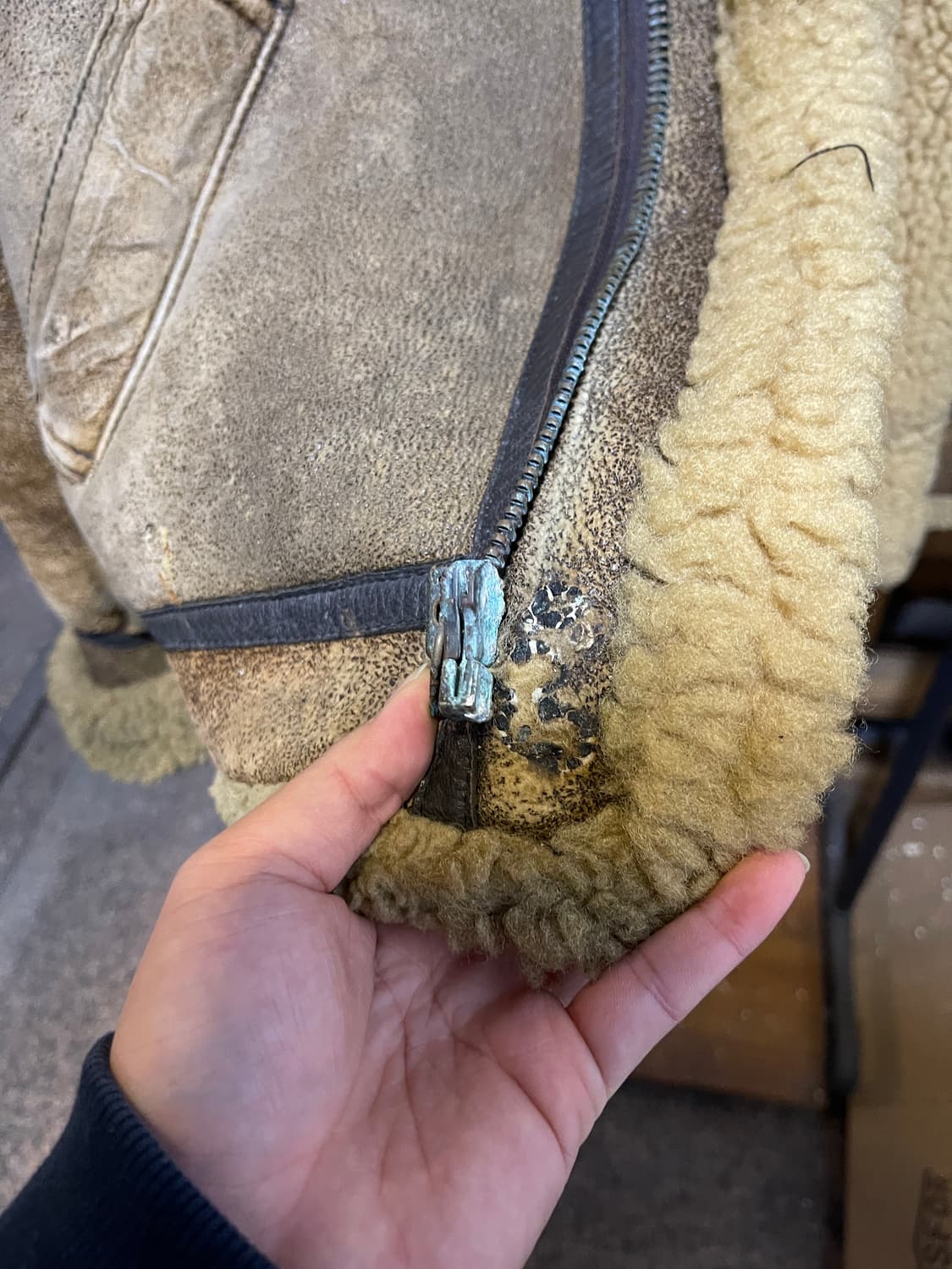 Lawrence B-3 무스탕 자켓 상품이미지8