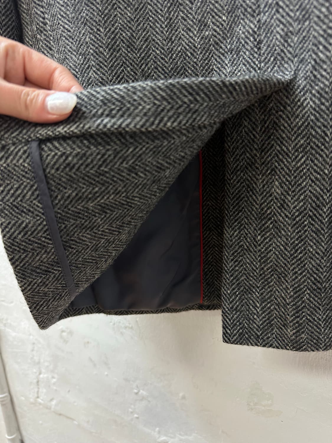 J.PRESS 제이프레스 울 100% 헤링본 코트 상품이미지5