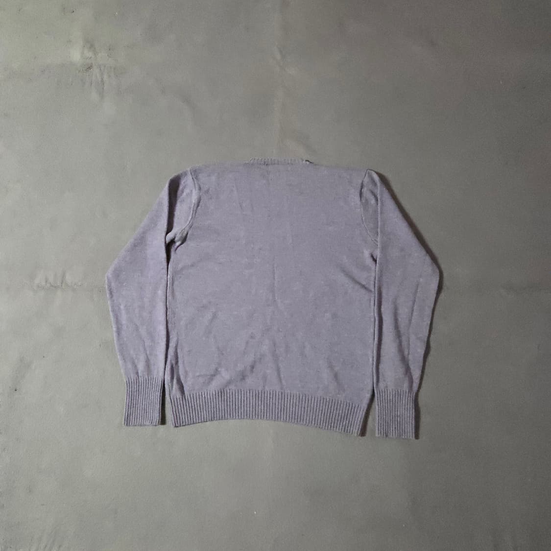 폴로 램스울 니트 스웨터 M 라벤더 상품이미지4