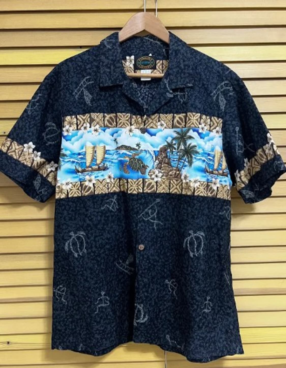 리저브RESERVE 남성 코튼 하와이안셔츠  상품이미지2