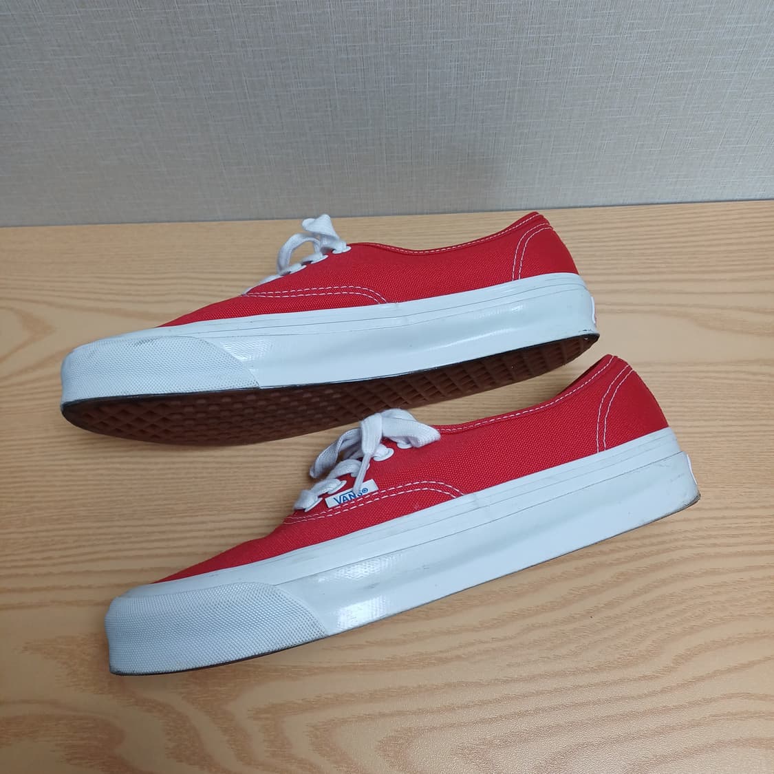 반스 어센틱 OG 볼트 LX 레드 260사이즈 상품이미지3