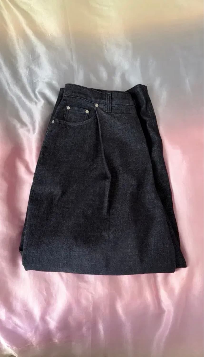 트리밍버드 One Button Denim Pants,인디고,3사이즈 상품이미지9